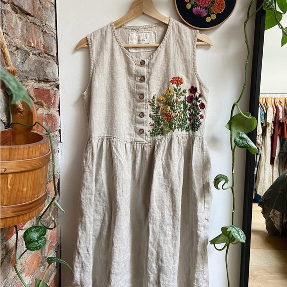 notPERFECTLINEN Dresses & Skirts - **SOLD** NotPerfectLinen | MAMA Midi Dress | Small